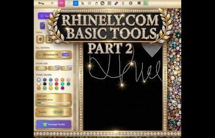 Rhinely Basic Tools Part 2: Lines, Text, Brushes, and Fill Styles