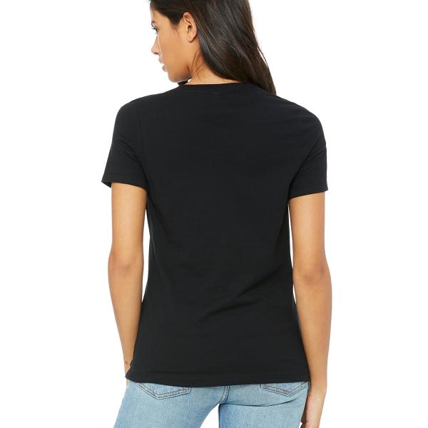 Bella Canvas 6405 Womens Relaxed Jersey V-Neck