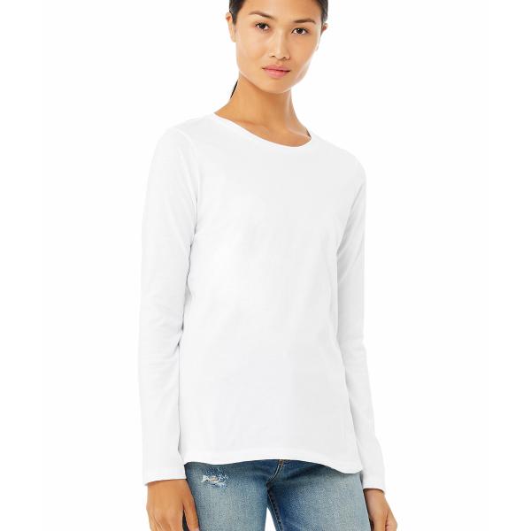 Bella + Canvas B6500 Ladies' Jersey Long-Sleeve T-Shirt