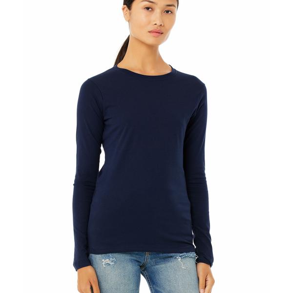 Bella + Canvas B6500 Ladies' Jersey Long-Sleeve T-Shirt
