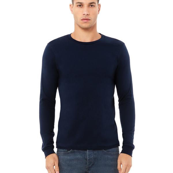 Bella + Canvas 3501 Unisex Adult Jersey Long-Sleeve T-Shirt