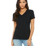 Bella Canvas 6405 Womens Relaxed Jersey V-Neck
