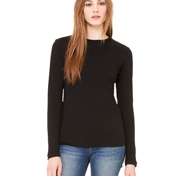 Bella + Canvas B6500 Ladies' Jersey Long-Sleeve T-Shirt