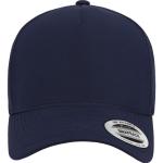 Plain 5 Panel Cotton Flat Bill Snapback Hat