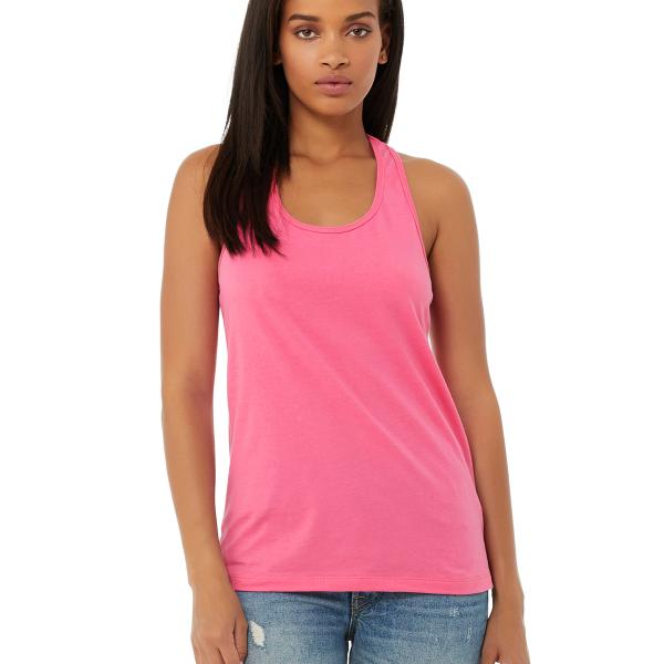 Bella Canvas 6008 Women's Jersey Racerback Tank